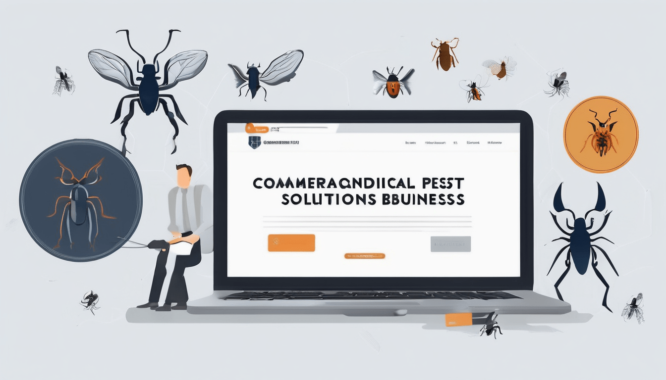 Commercial Pest Control Solutions for UAE Businesses - technician inspecting restaurant kitchen