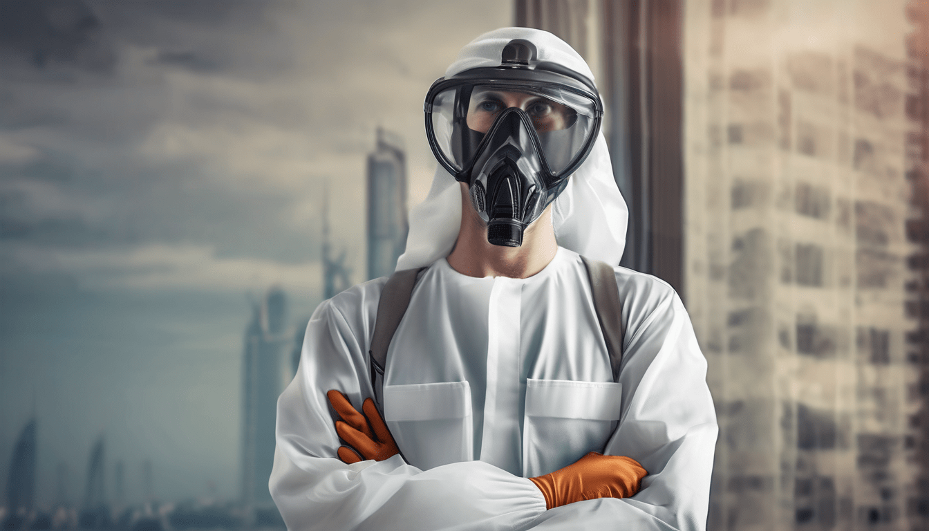 Hidden Costs in Dubai Pest Control Contracts - professional technician inspecting apartment for pest issues