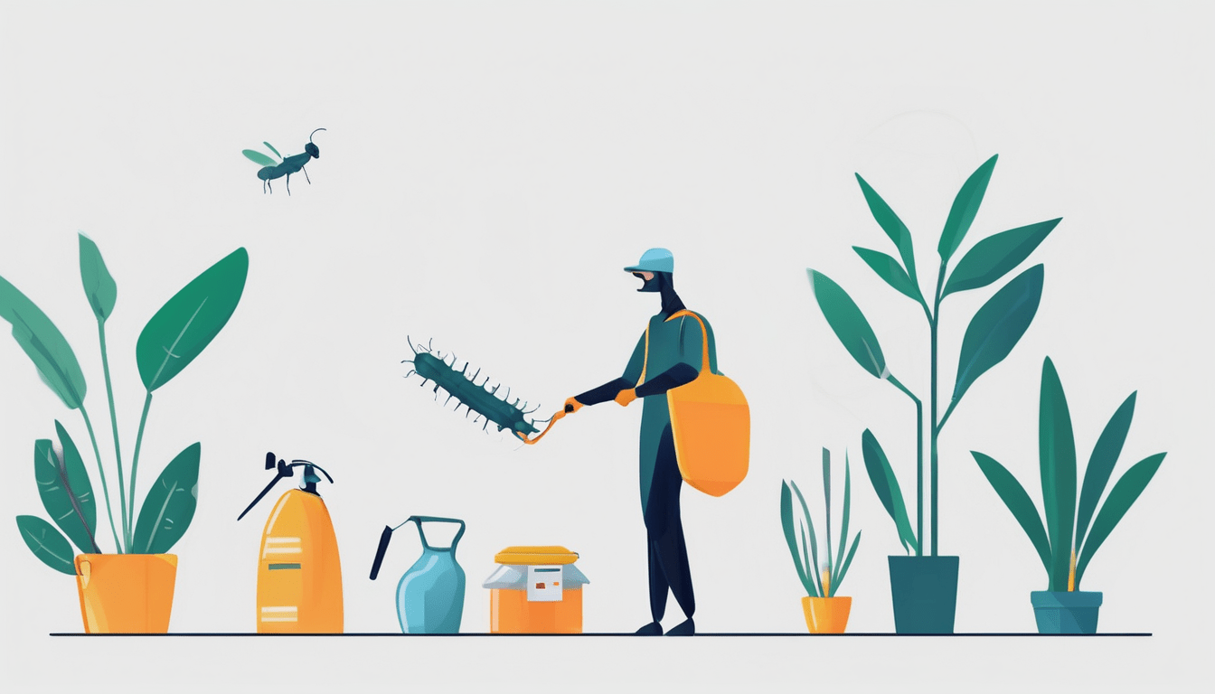 Integrated Pest Management Methods in UAE - technician conducting property inspection