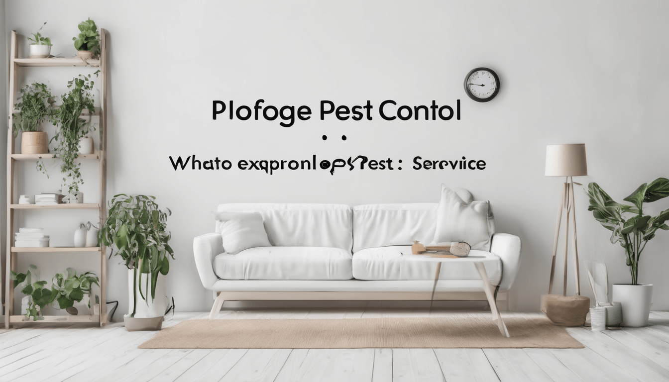 What to Expect During Professional Pest Control Service - technician inspecting Dubai property