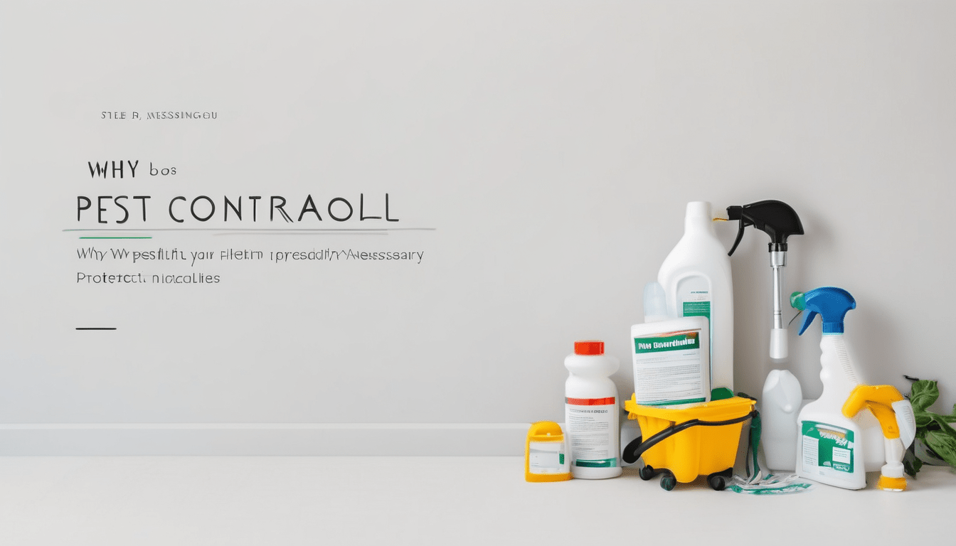 Why Pest Control is Necessary: Protect Your Health & Property - professional technician inspecting Dubai property for pest evidence